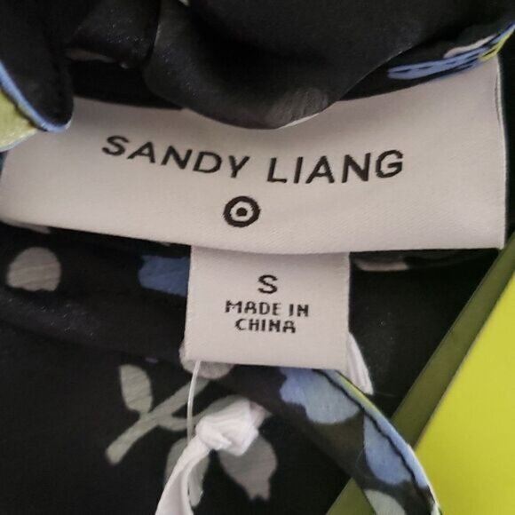 Sandy Liang x Target Floral Print Short Sleeve Tiered Dress NWT Size Small - Picture 6 of 7